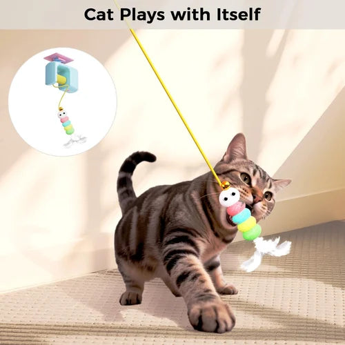 Interactive Hanging Cat Toy