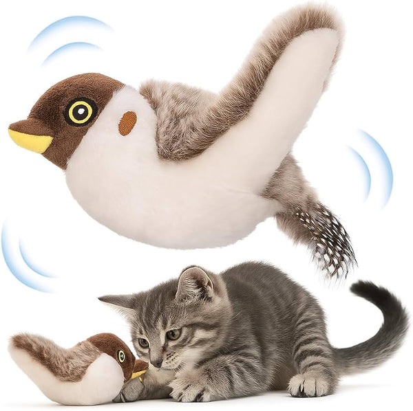 Interactive Flapping Bird Cat Toy